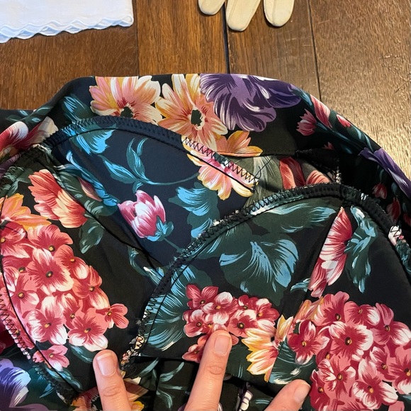 Vintage 80’s/90’s Gianna Long Sleeve Floral Button Blouse Medium NWT DeadStock - Picture 5 of 7